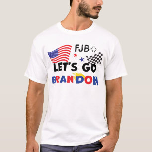 T-shirt ALLEZ BRANDON avec les cheveux TRUMP