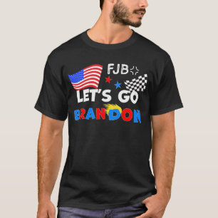 T-shirt ALLEZ BRANDON avec les cheveux TRUMP