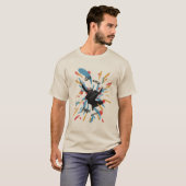 T-SHIRT ALLEZ DE L'INSTANT (Devant entier)