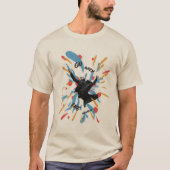 T-SHIRT ALLEZ DE L'INSTANT (Devant)