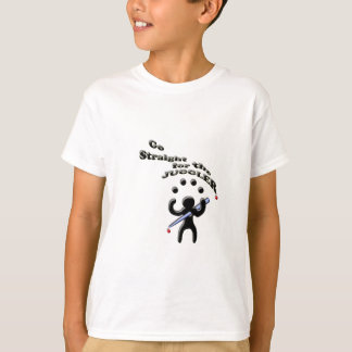 T-shirt allez directement pour le jongleur