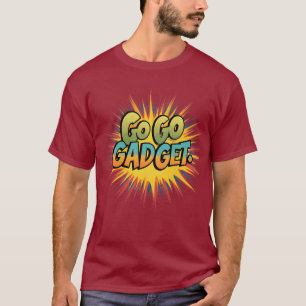 T-shirt Allez Gadget ! Art pop rétro