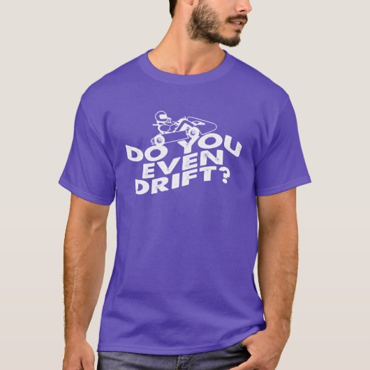 T-shirt Allez Kart Racer Faites-vous même Drift Track Driv (Devant)