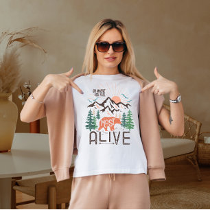T-shirt Allez là où vous vous sentez