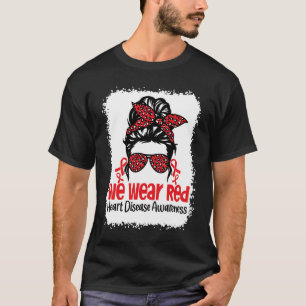 T-shirt Allez Rouge pour les femmes Maladie cardiaque Coeu
