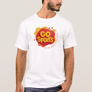 T-shirt Allez Sport ! Vibrant Motif Motivant pour le Sport