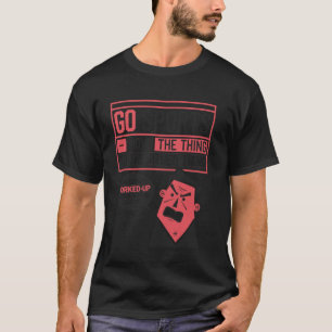 T-shirt Allez Sports Déplacez La Chose Vers L'Autre Chose 