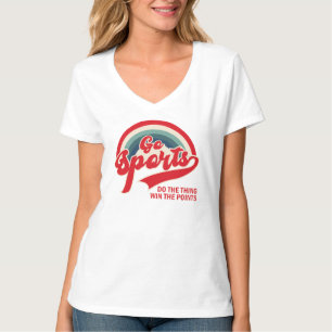 T-shirt Allez Sports Faites La Chose Gagnez Les Points
