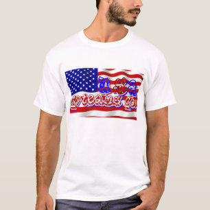 T-shirt Allez USA, Allez l'équipe!