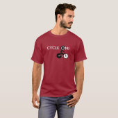 T-shirt ALLEZ ! Vélo (Devant entier)