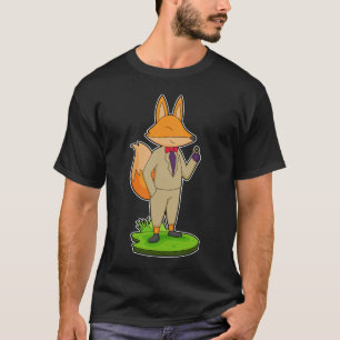 T-shirt Alliance de mariage anneau de marié renard