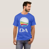 T-shirt Alliance Democratic Party l'Afrique du Sud (Devant entier)