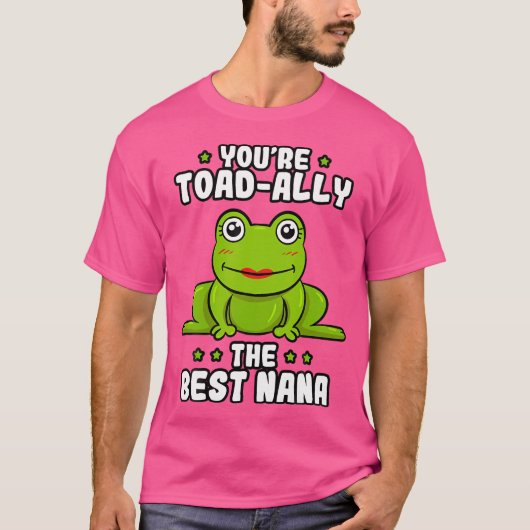 T-shirt Allié De Toad Le Meilleur Amant De Grenouille Nana (Devant)