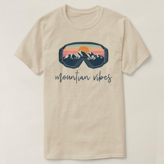 T-shirt ALLIE Ski Snowboard Mountain Vibes Bachelorette (Design devant)