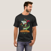 T-shirt Alligathor Norse Mythology Thor Alligator Viking (Devant entier)