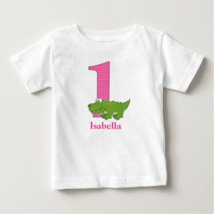 T-shirt alligator 1e verjaardag