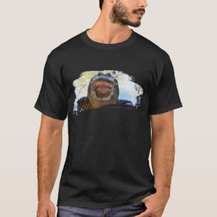 T-shirt Alligator américain 01