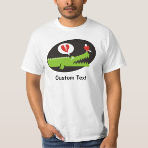 T-Shirt Alligator Amoureux