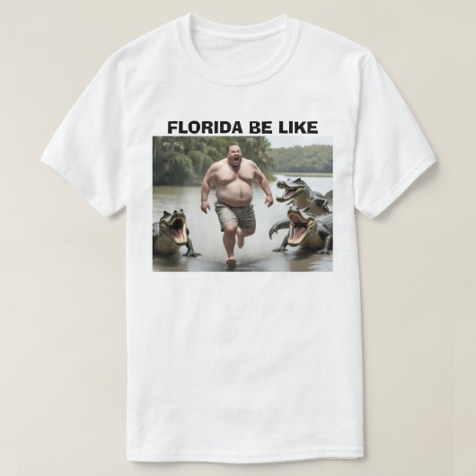 T-shirt Alligator de Floride (Design devant)