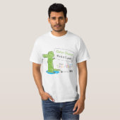 T-shirt Alligator fait ! (Devant entier)
