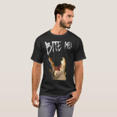 T-shirt Alligator Imprimé Bite Me (Devant entier)