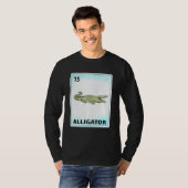 T-shirt Alligator Mexican Cards (Devant entier)