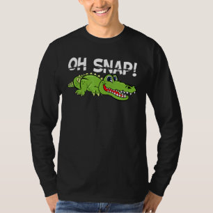 T-shirt Alligator Oh Snap Gator Anniversaire Pour Enfants