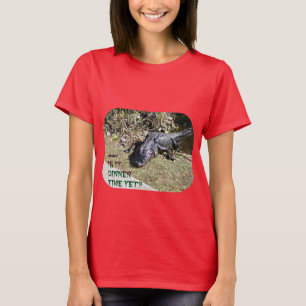 T-shirt Alligator se demandant ce qu'il va manger dans les