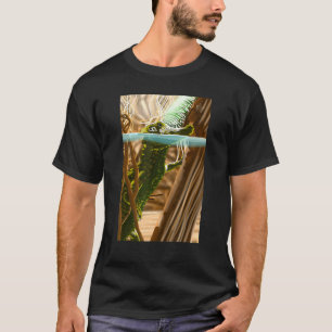 T-shirt Alligator Swimming