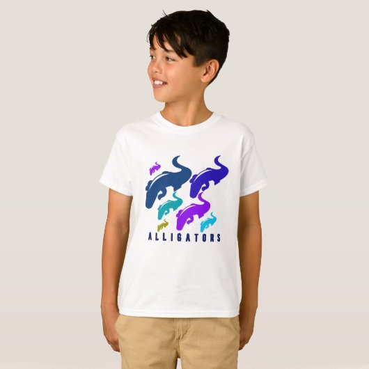 T-shirt Alligators (Devant entier)