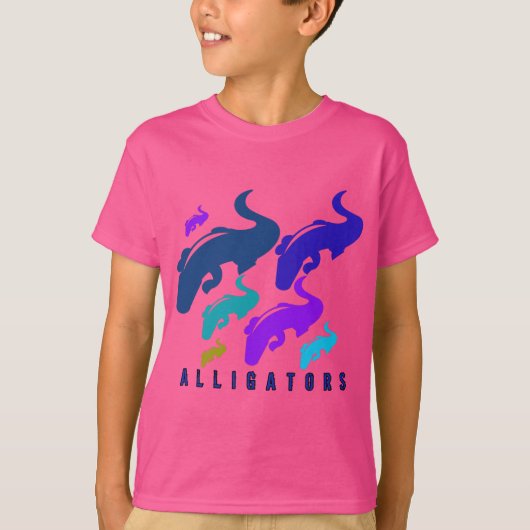 T-shirt alligators (Devant)