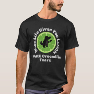 T-shirt alligators animaux crocodiles drôles reptile