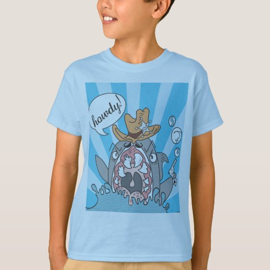 T-shirt Allo chemise de requin (Devant)