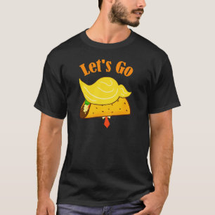 T-shirt Allons à TACO Trump