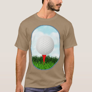 T-shirt Allons au golf