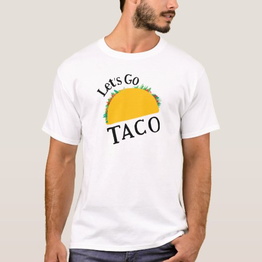 T-shirt Allons au TACO (Devant)