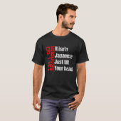 T-shirt Allons Bradon Brandon Ce n'est pas japonais seulem (Devant entier)