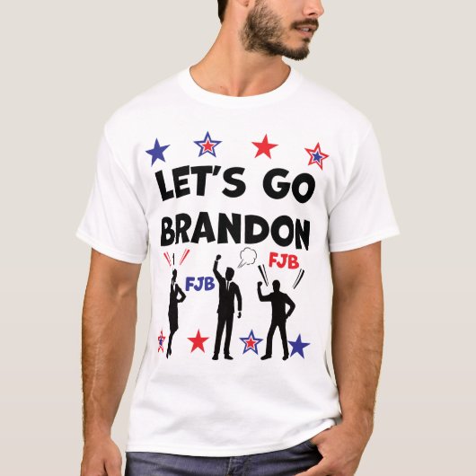 T-SHIRT ALLONS BRANDON. (Devant)