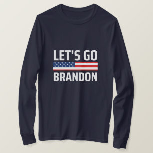 T-shirt allons brandon chant joe biden, drôles laissez al