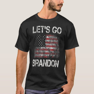 T-shirt Allons Brandon conservateur anti-libéral américain