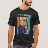 T-shirt Allons Brandon Funny Ice Cream Cone Meme (Devant)