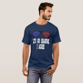 T-shirt Allons Brandon J'accepte Funny Biden Citation Répu (Devant entier)