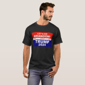 T-shirt Allons Brandon TRUMP 2024 (Devant entier)