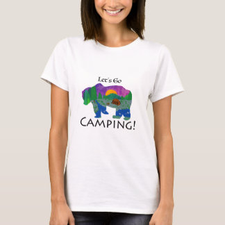 T-shirt Allons camper