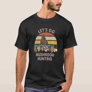 T-shirt Allons chasser les champignons de l'extérieur Natu