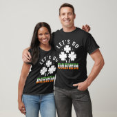 T-shirt Allons Darwin avec la Saint Patrick's Day Funny Vi (Unisexe)
