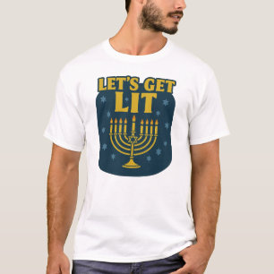 T-shirt Allons faire taire Hanoukka