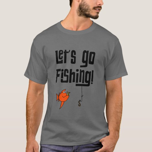 T-shirt Allons pêcher ! (Devant)