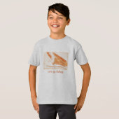 T-shirt Allons pêcher ! (Devant entier)