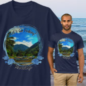 T-shirt Allons pêcher Mismaloya River 0344